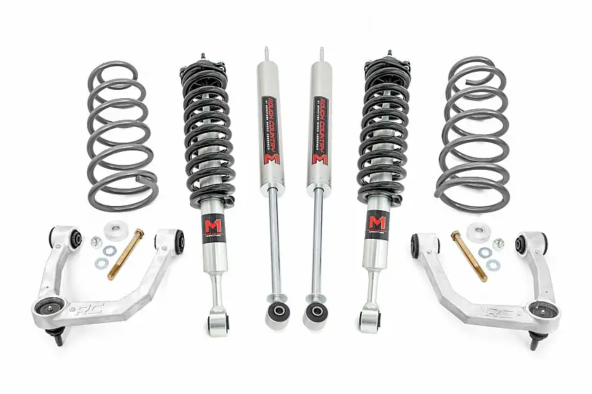 Fits Toyota 4Runner(10-24) 3" Lift Upper Control Arms RR Coils M1 Struts 76642