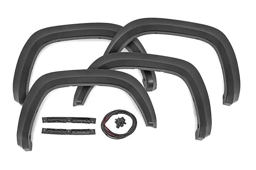 Fits Toyota Tacoma (16-23) Fender Flares; Sport; 1H5 Cement; S-T11621-1H5