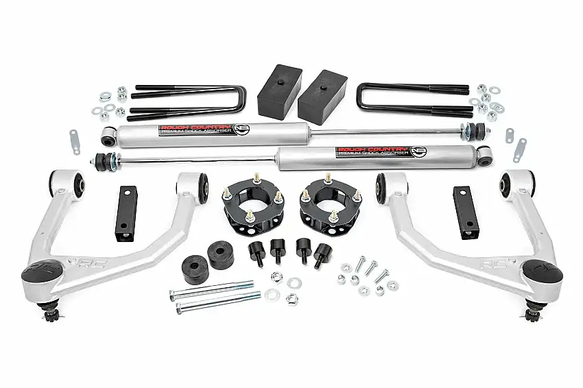 Fits Toyota Tundra 2WD/4WD (2007-2021) 3.5 Inch Lift Kit; 76830