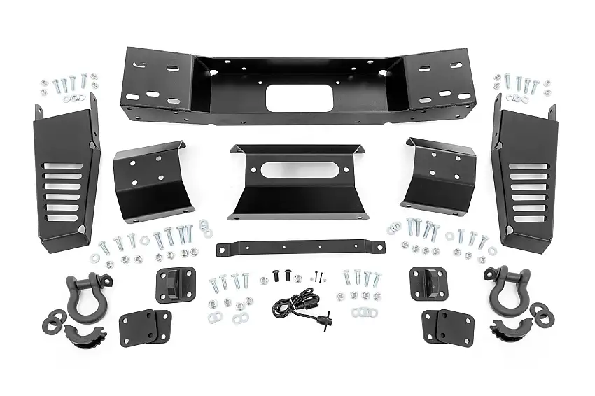 Fits Toyota Tundra 2WD/4WD (2022-2024) Hidden Winch Mount; All Models; 72003