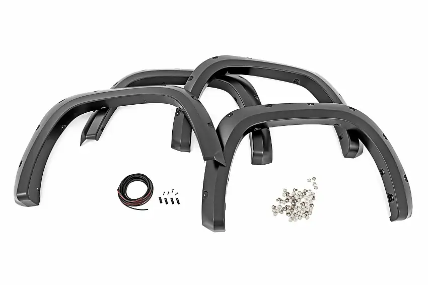 Fits Toyota Tundra 2WD/4WD (2022-2024) Pocket Fender Flares; F-T11413