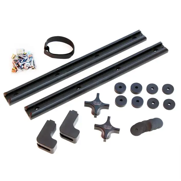 Roll Cage Track Mounting System for 2018+ Jeep Wrangler JLU (4 Door) - TT-1000 - Hi-lift Jack