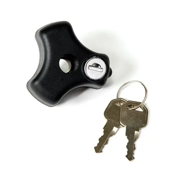 Secure your Hi-Lift on your Hood Mount with a quality key-locking knob - HM-LK - Hi-lift Jack