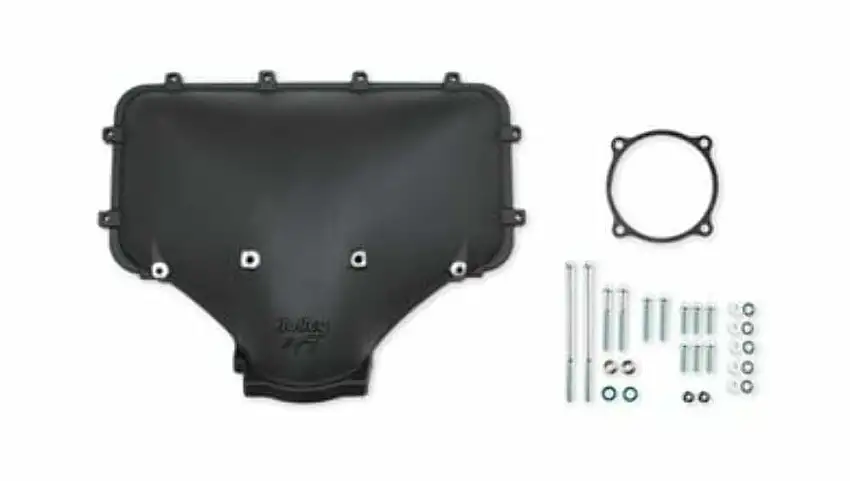 HI-RAM 105MM Cast Side Mount Plenum Top 300-301BK
