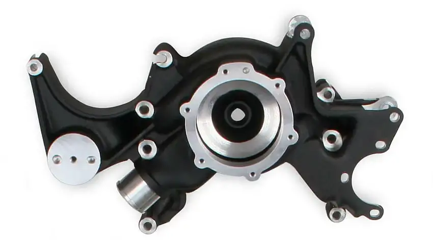 Holley COOLING MANIFOLD - Small Block Chevrolet - Black - 97-309