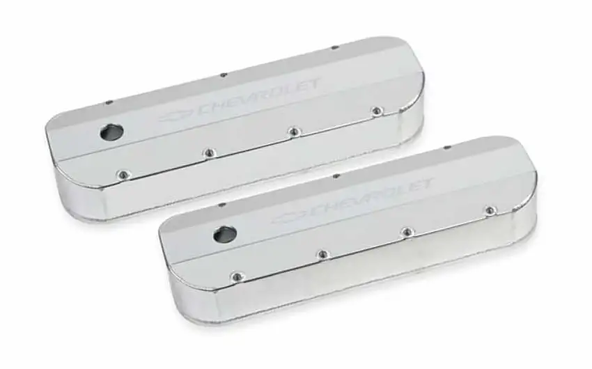 Holley GM Licensed Track Series Valve Covers - 241-278