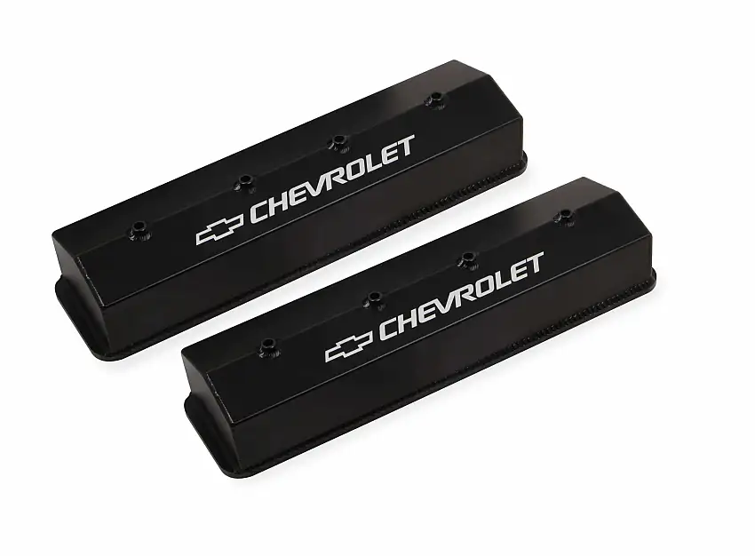 Holley GM Licensed Track Series Valve Covers - 241-286