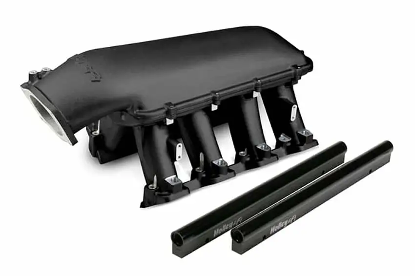 Holley Hi-Ram Intake - Black - 300-116BK