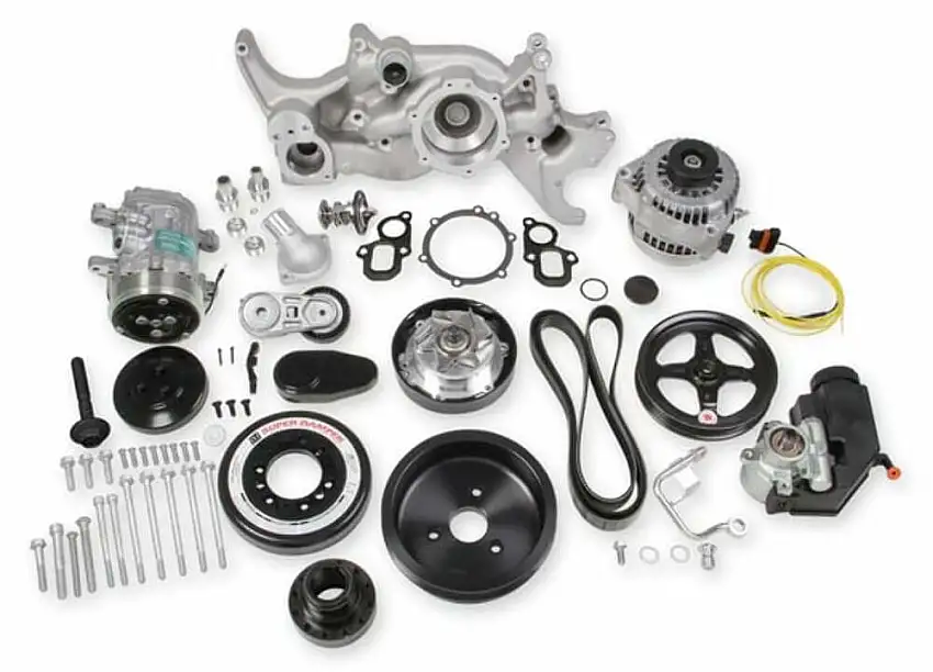 Holley Premium Mid-Mount Complete Accessory System for LT Engines - 20-200