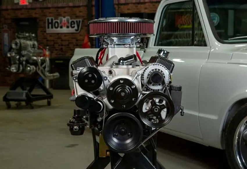 Holley Small Block Chevy Mid-Mount Complete Accessory System - 20-240