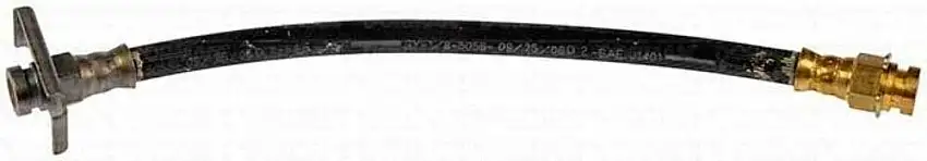 Fits 68-69 Mopar B-Body, w/ Front Disc Front Brake Hose; Rubber-HSP4344OM