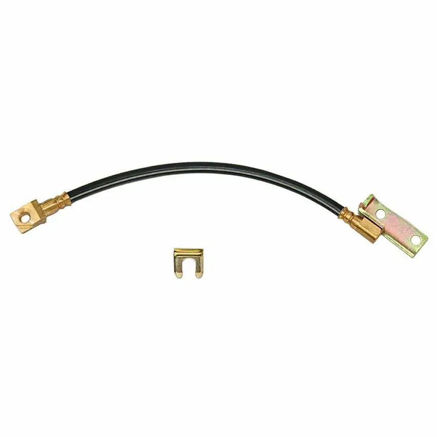 Fits 68-70 Mustang/Cougar w/ Disc Brakes Right Front Brake Hose Rubber-HSP4440OM