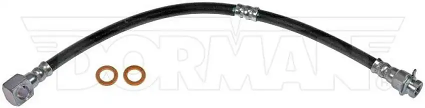 Fits 69-71 GM F-Body Disc Front Brake Hose; Rubber-HSP4515OM