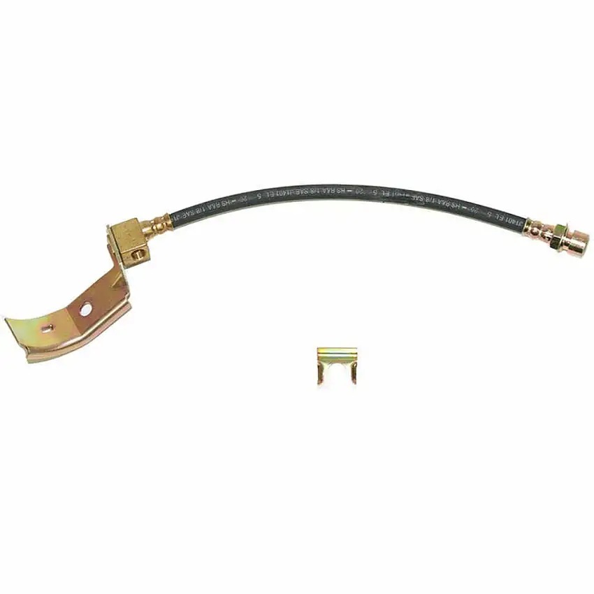 Fits 71-73 Ford Mustang & Mercury Cougar, Rear Brake Hose; Rubber-HSP7173OM