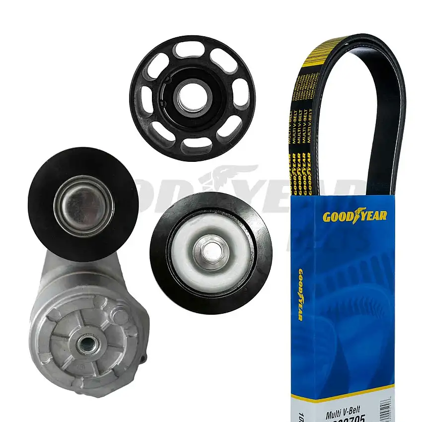 Int'l,Western Star Serpentine Belt Drive Component Kit Goodyear 3269