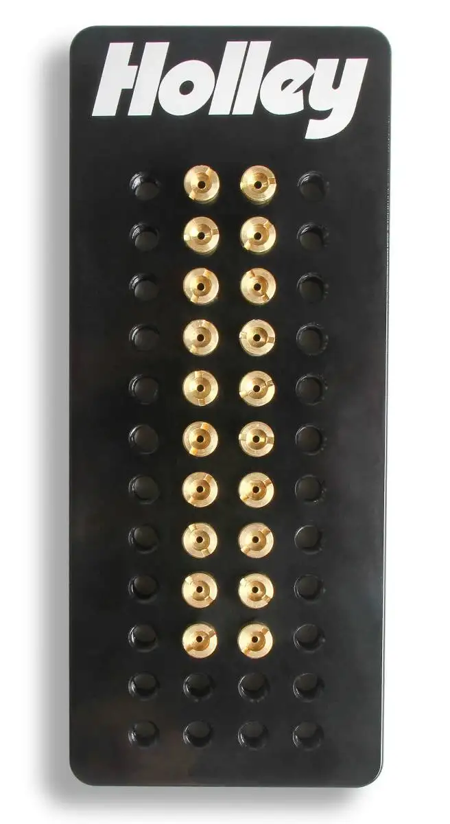 Jet Assortment Kit w/Billet Plate 80-89 - 122-250