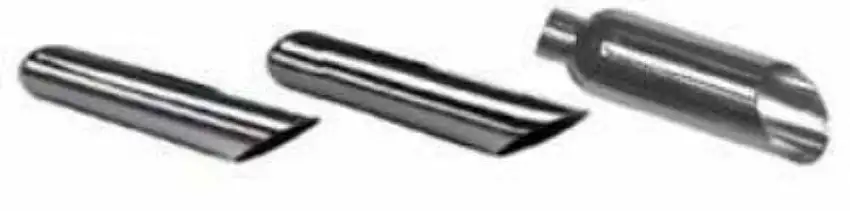 Jones Exhaust JAC212 Chrome Exhaust Tip Angle Cut 2.75