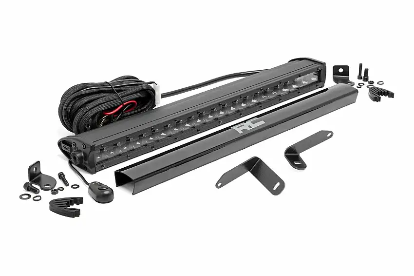 LED Light Kit; Under Bed Mount; 20" Black Single Row; CFMOTO UFORCE 1000 96101
