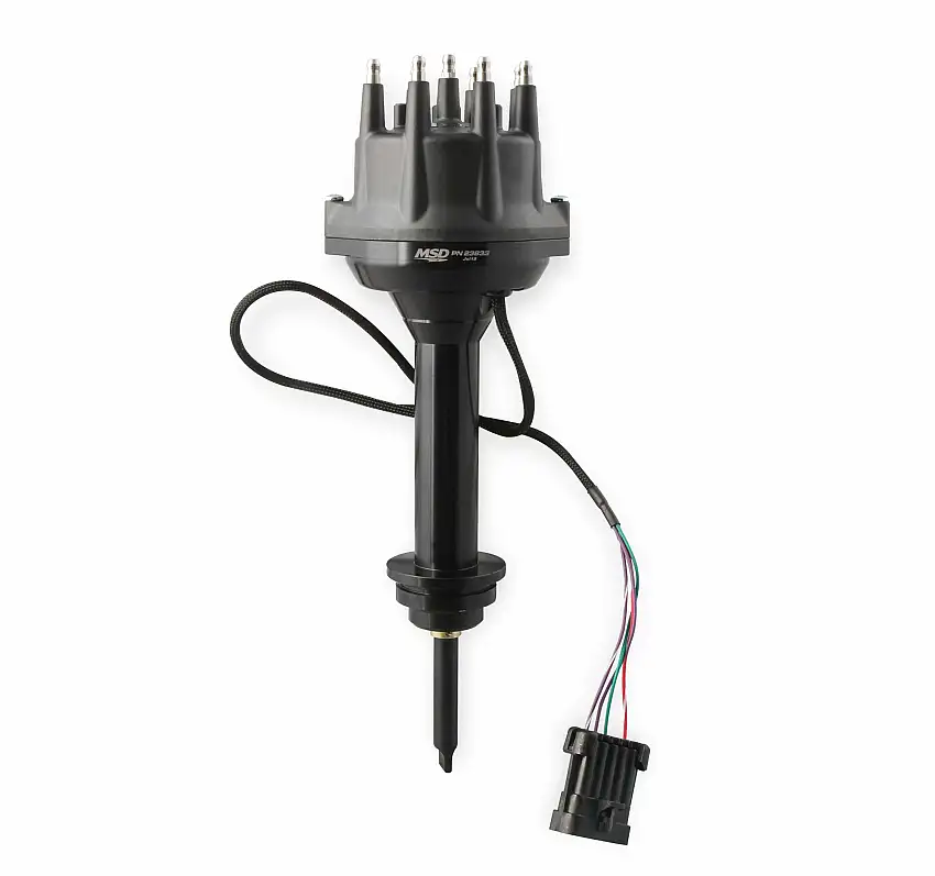 MSD Black for Chrysler 426, 440 Dual Sync Distributor - 23833