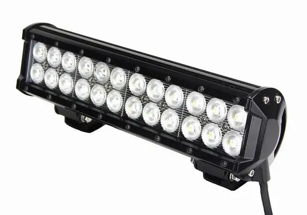 12 Inch LED Light Bar Dual Row 72 Watt Combo Defcon Series - QUD020 - Quake LED