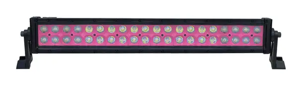 23 Inch LED Light Bar Dual Row 120 Watt Pink Reflector Combo Ultra Color Series - QUU597 - Quake LED