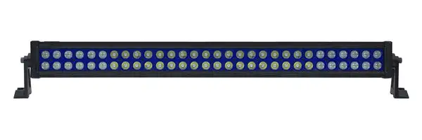 32 Inch LED Light Bar Dual Row 180 Watt Blue Reflector Combo Ultra Color Series - QUU617 - Quake LED