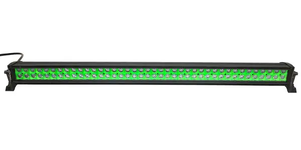 42 Inch LED Light Bar Dual Row 240 Watt Green Reflector Combo Ultra Color Series - QUU581 - Quake LED