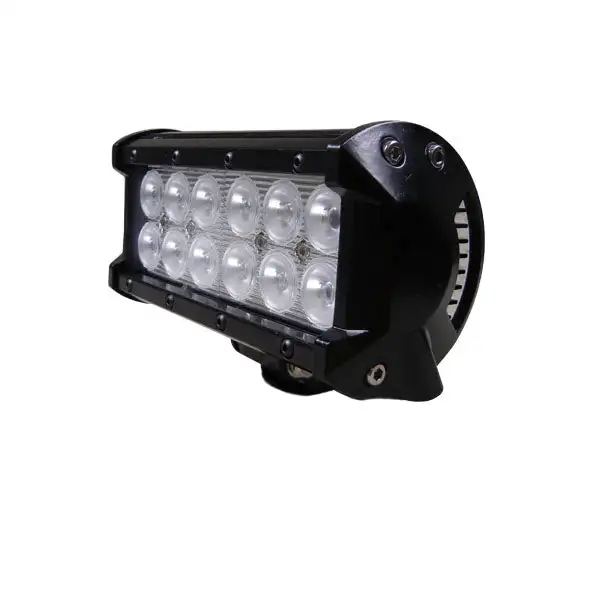 6.5 Inch LED Light Bar Dual Row 36 Watt Spot Defcon Series - QUD015 - Quake LED