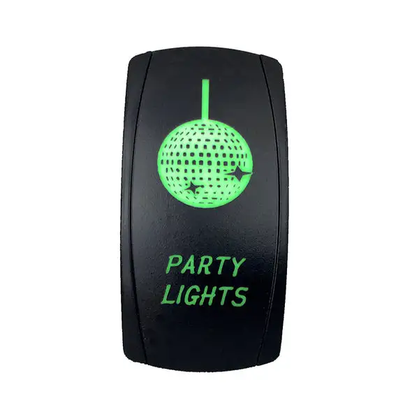 Give the vehicles switches some style with Quake LEDs Two-Way Rocker Switches - QRS701 - Quake LED