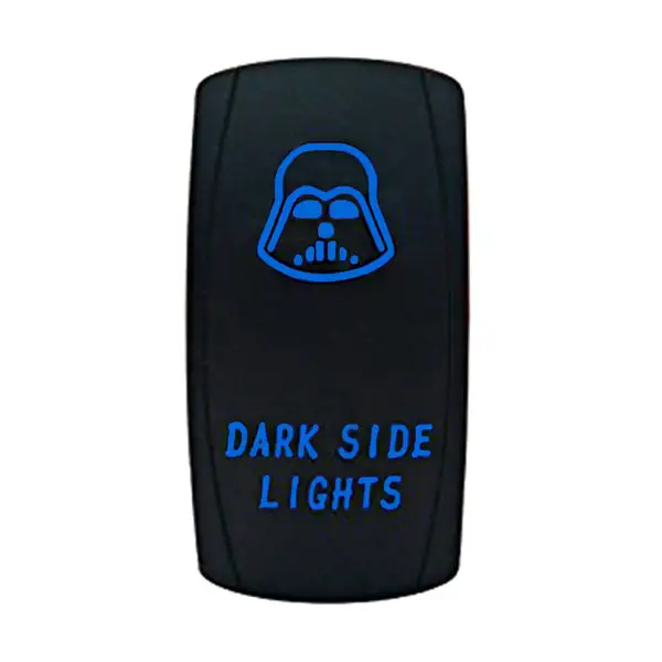 Give your vehicle's switches some style with Quake LED's Two-Way Rocker Switches - QW857 - Quake LED