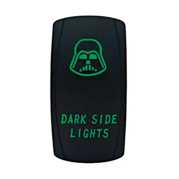 Give your vehicle's switches some style with Quake LED's Two-Way Rocker Switches - QW858 - Quake LED