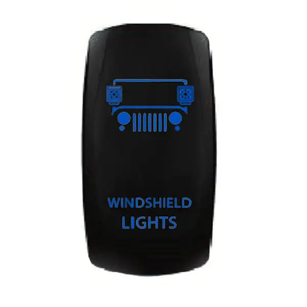 Give your vehicle's switches some style with Quake LED's Two-Way Rocker Switches - QW861 - Quake LED