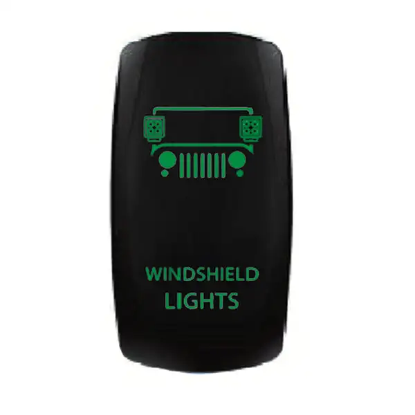 Give your vehicle's switches some style with Quake LED's Two-Way Rocker Switches - QW862 - Quake LED