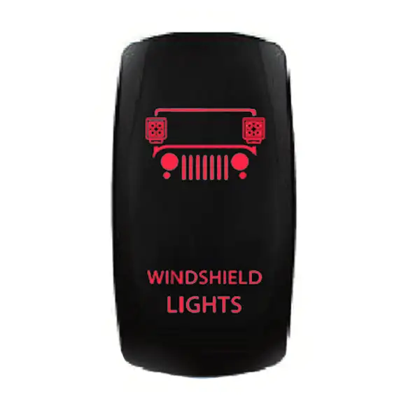 Give your vehicle's switches some style with Quake LED's Two-Way Rocker Switches - QW863 - Quake LED