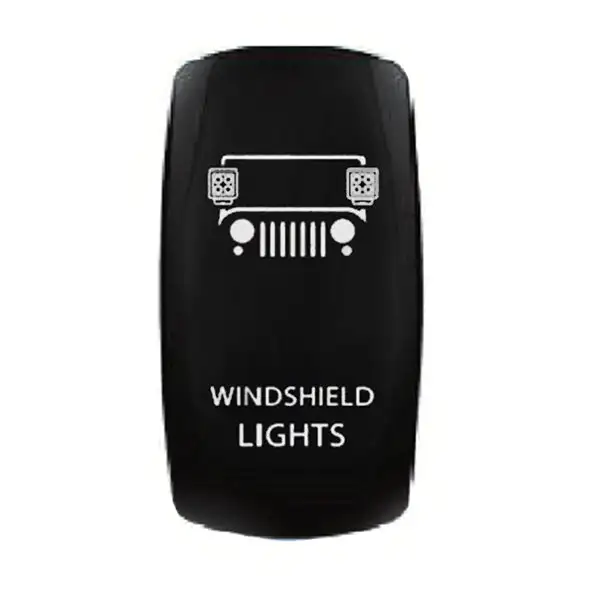 Give your vehicle's switches some style with Quake LED's Two-Way Rocker Switches - QW864 - Quake LED