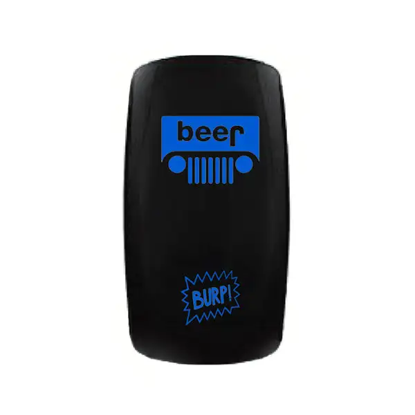 Give your vehicle's switches some style with Quake LED's Two-Way Rocker Switches - QW869 - Quake LED