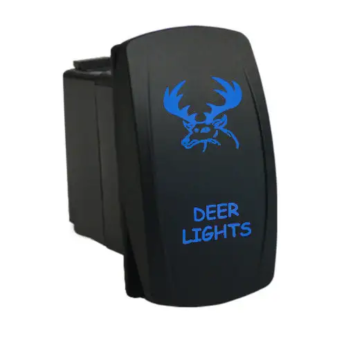 Give your vehicle's switches some style with Quake LED's Two-Way Rocker Switches - QW877 - Quake LED