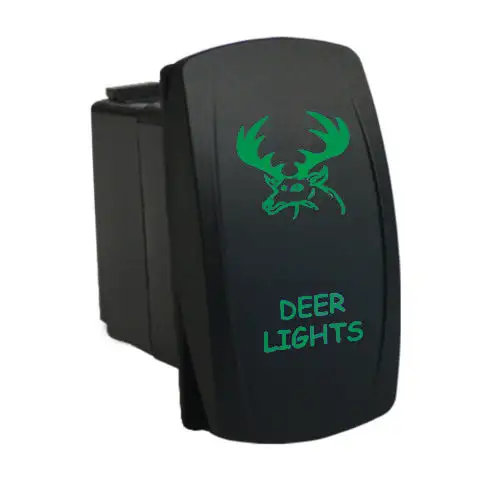 Give your vehicle's switches some style with Quake LED's Two-Way Rocker Switches - QW878 - Quake LED