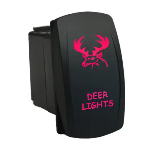 Give your vehicle's switches some style with Quake LED's Two-Way Rocker Switches - QW879 - Quake LED