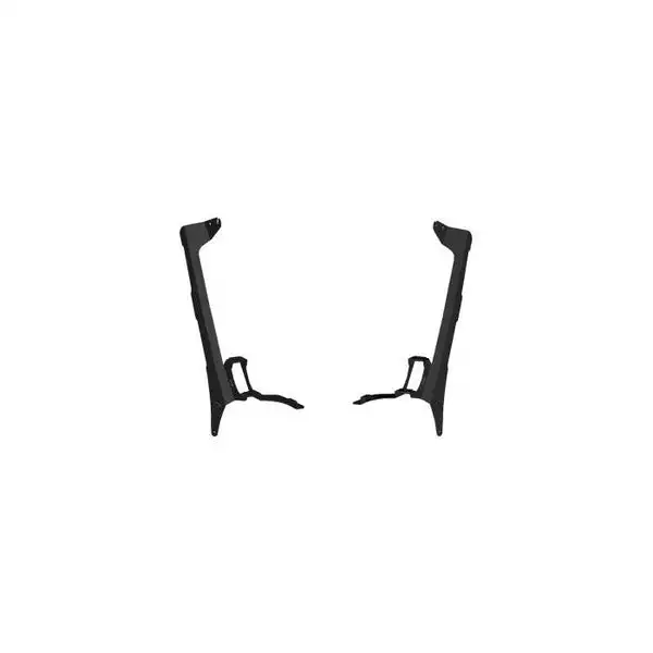 Jeep Dual Pods, 52" Roof Light Bar, Cowl Light Bar A-Pillar Brackets - QBJ1028 - Quake LED