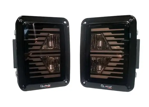 Jeep JK Retro LED Tail Lights - QTE941 - Quake LED