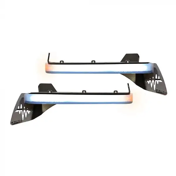 Jeep JL/JT Sport Slim DRL Fender Chop Kit w/Sequential Turns and Side Markers - QTE1058 - Quake LED