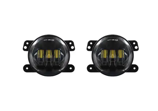 Jeep Wrangler JK CJ TJ 4 RGB Fog Light Tempest - QTE771 - Quake LED