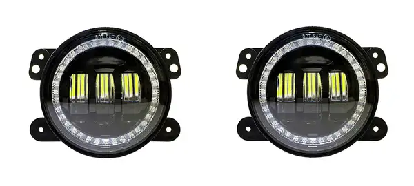 Jeep Wrangler JL/Gladiator 4 Inch HD Fog Lights - QTE916 - Quake LED