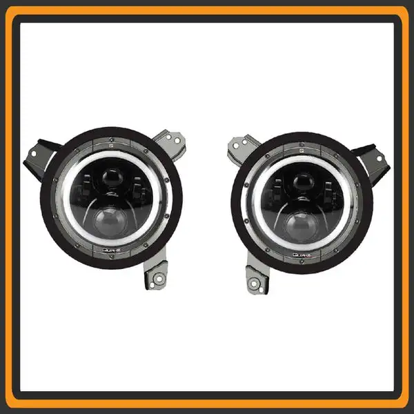Jeep Wrangler JL/Gladiator 9 Inch HD Headlights - QTE914 - Quake LED