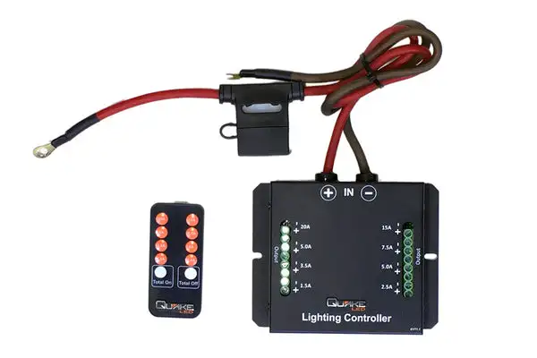 Universal 60A 8 LED Light Controller - QUIC798 - Quake LED