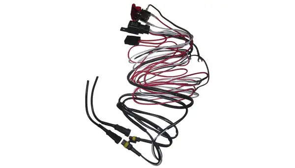 Universal Wire Harness With Inline Fuse And Toggle Switch - QWH075 - Quake LED