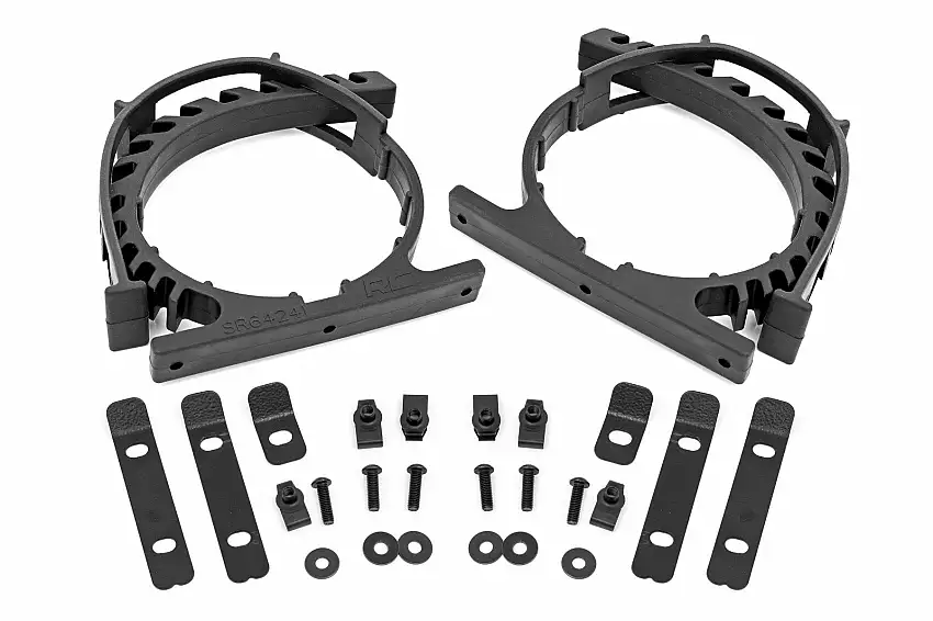 Rubber Molle Panel Clamp Kit; Universal; 2.5" - 9.5"; 2-Clamps 99070