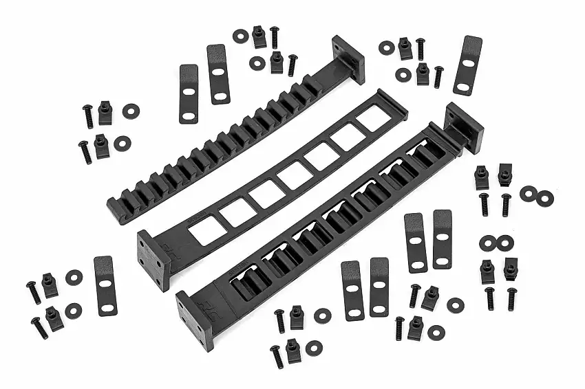 Rubber Molle Panel Clamp Kit; Universal; Up to 15"; 2-Clamp Sets 99066