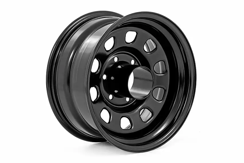 Steel Wheel; Black; 15x8; 5x5.5; 4.25 Bore; -19mm RC51-5885